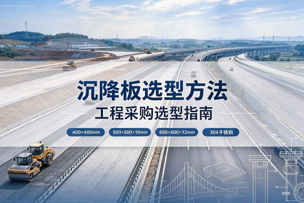 湟源沉降板选择方法