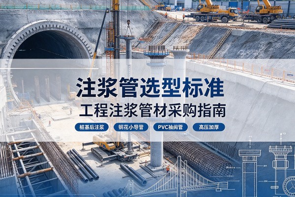 湟源注浆管选型标准