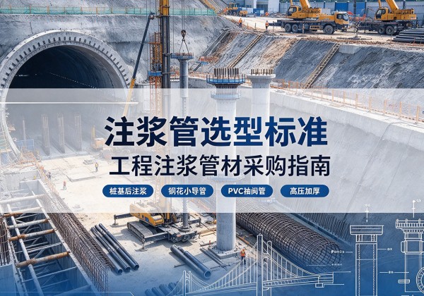湟源注浆管选型标准